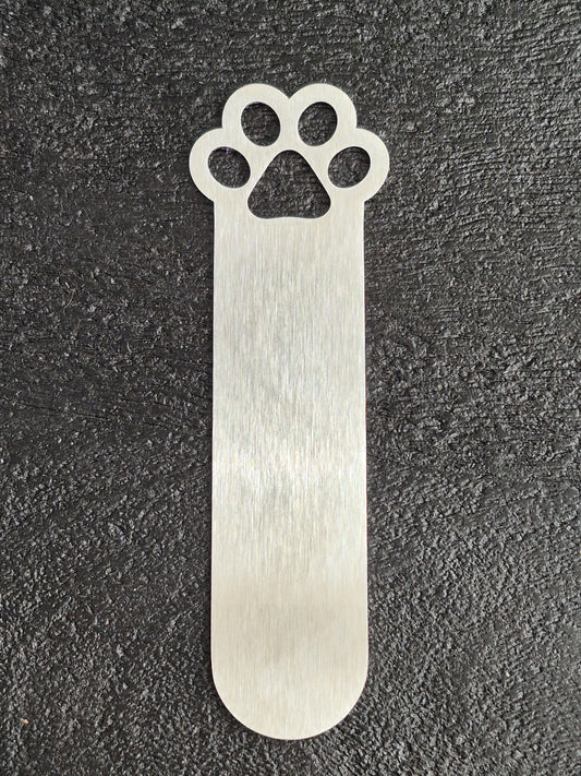 Metalen teckel bladwijzer ´You pawsed here´