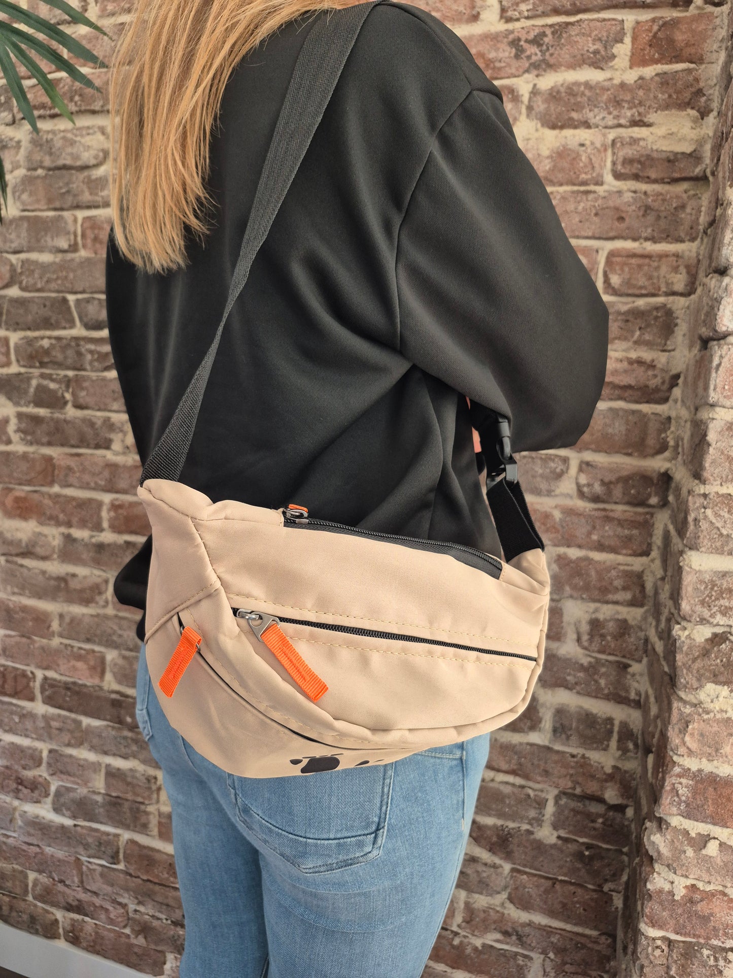 Crossbody heuptas met pootjes