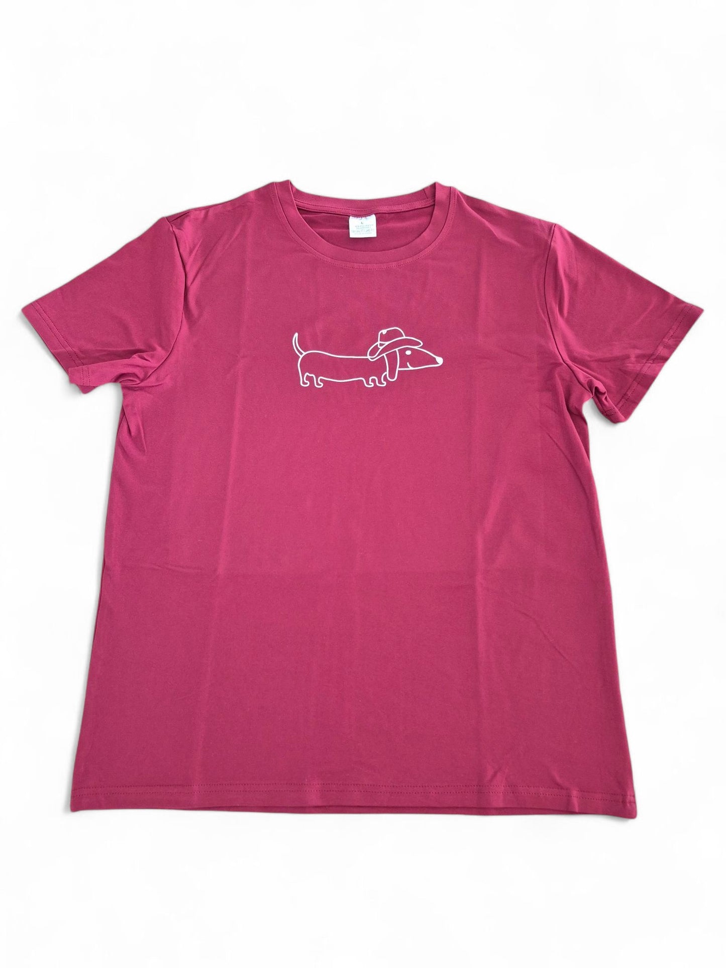Dames t-shirt cowboyteckel