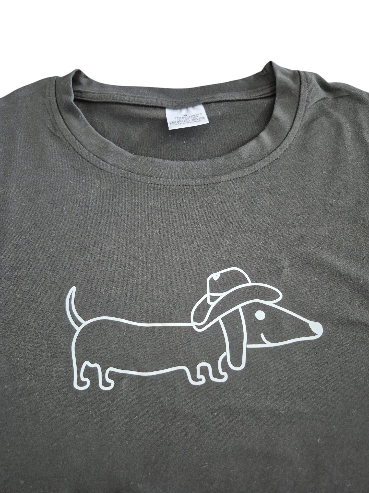 Dames t-shirt cowboyteckel