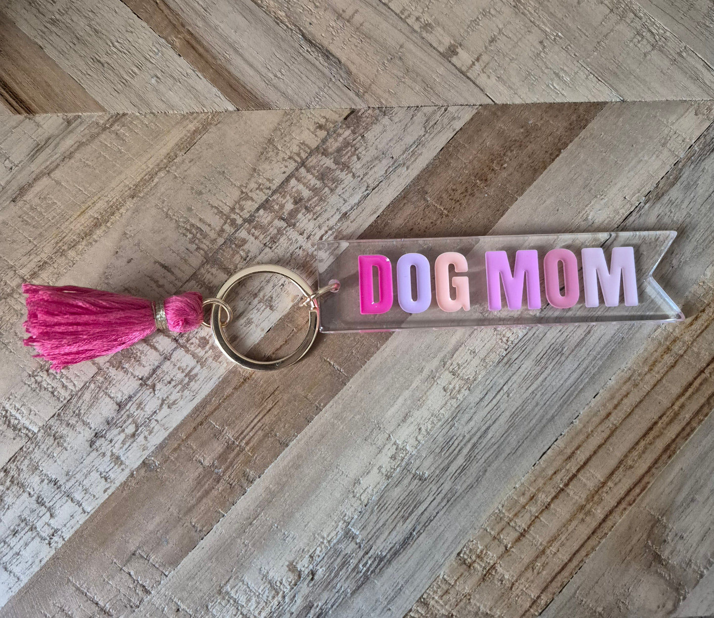 Dog Mom sleutelhanger