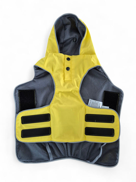 Teckel regenjas met capuchon