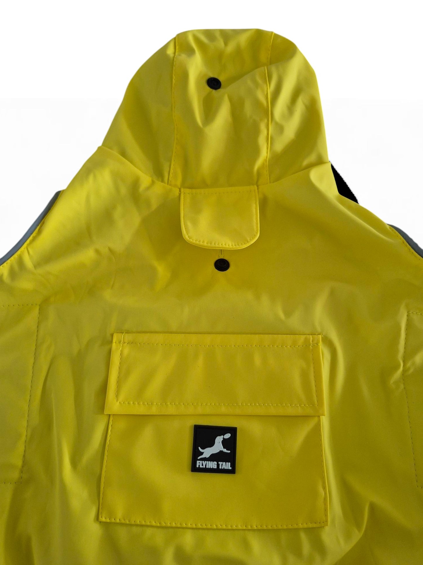 Teckel regenjas met capuchon