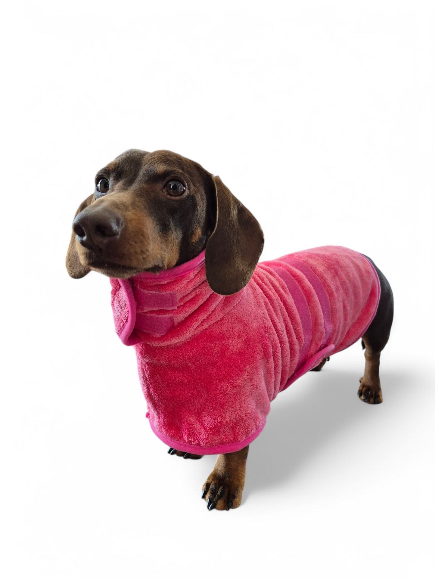 Comfortabele teckel badjas