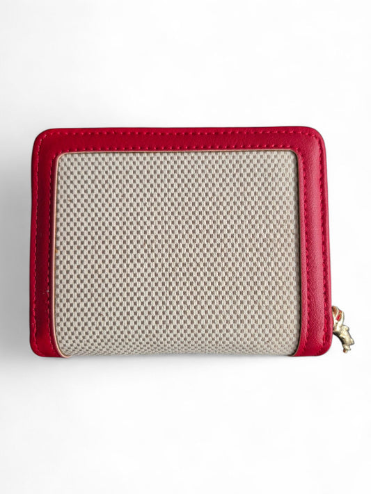 Superleuke teckelportemonnee rood