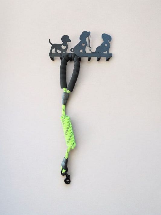 Metalen rekje met drie teckeltjes