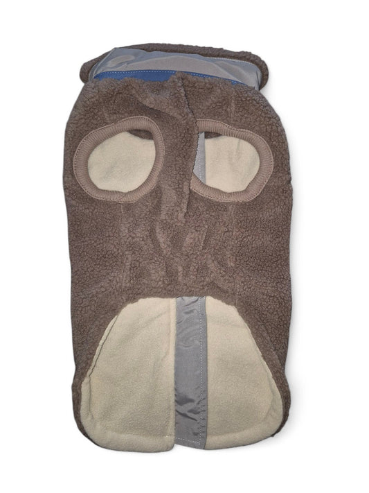 Heerlijk warm teddy hondenjack