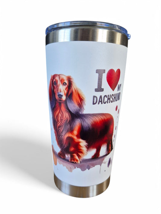 Thermos beker langhaar