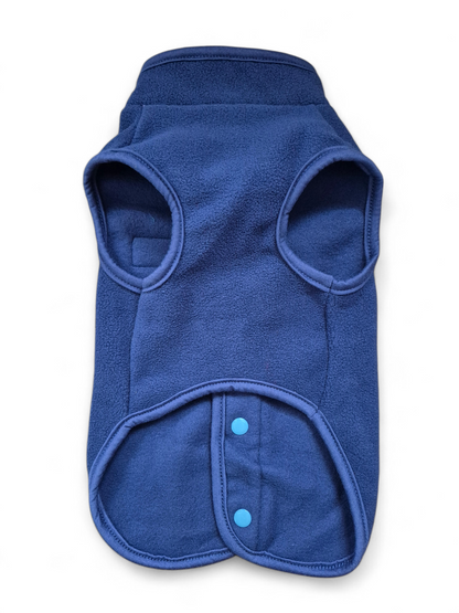 Fleecetrui met knoopjes voor je teckel