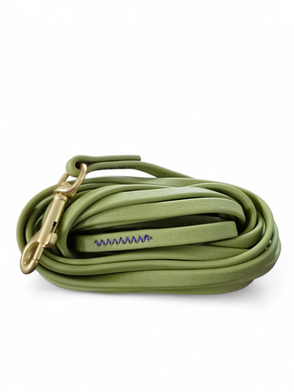 Waterafstotende lange lijn 'matcha', 6m