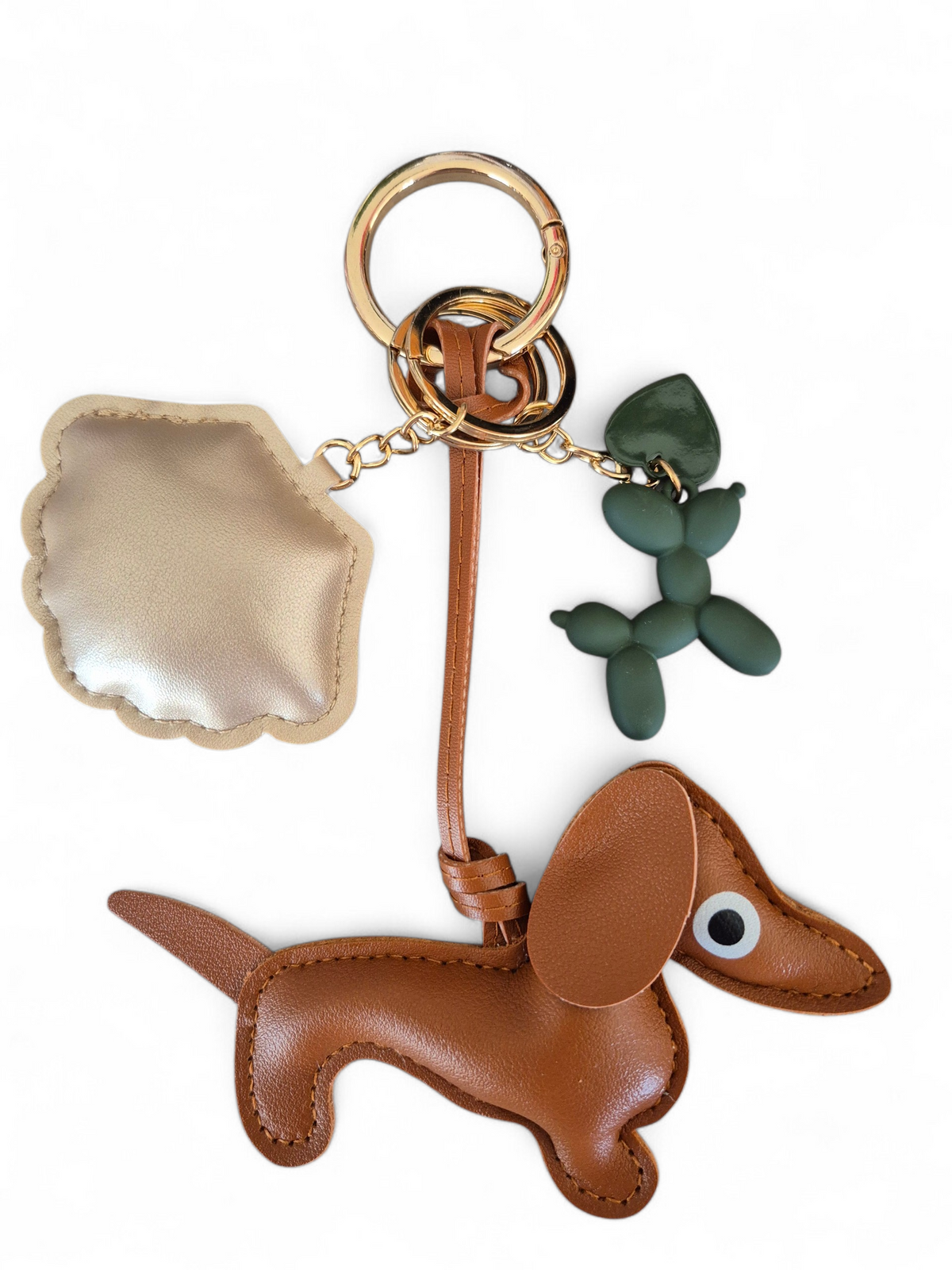 Teckel bag charm beach dog