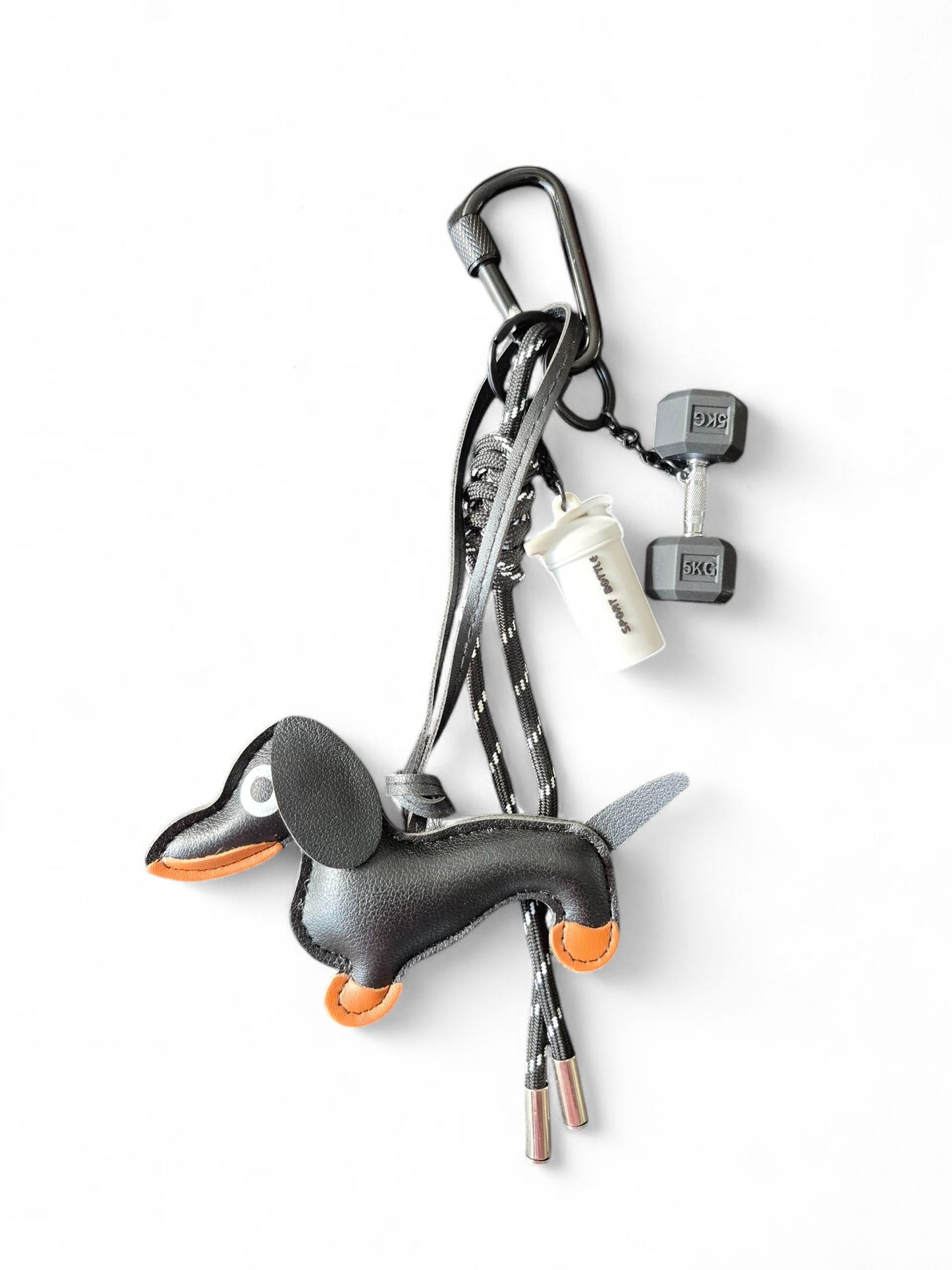 Teckel bag charm fitness dog