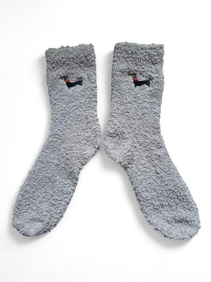 Cozy teckel sokken