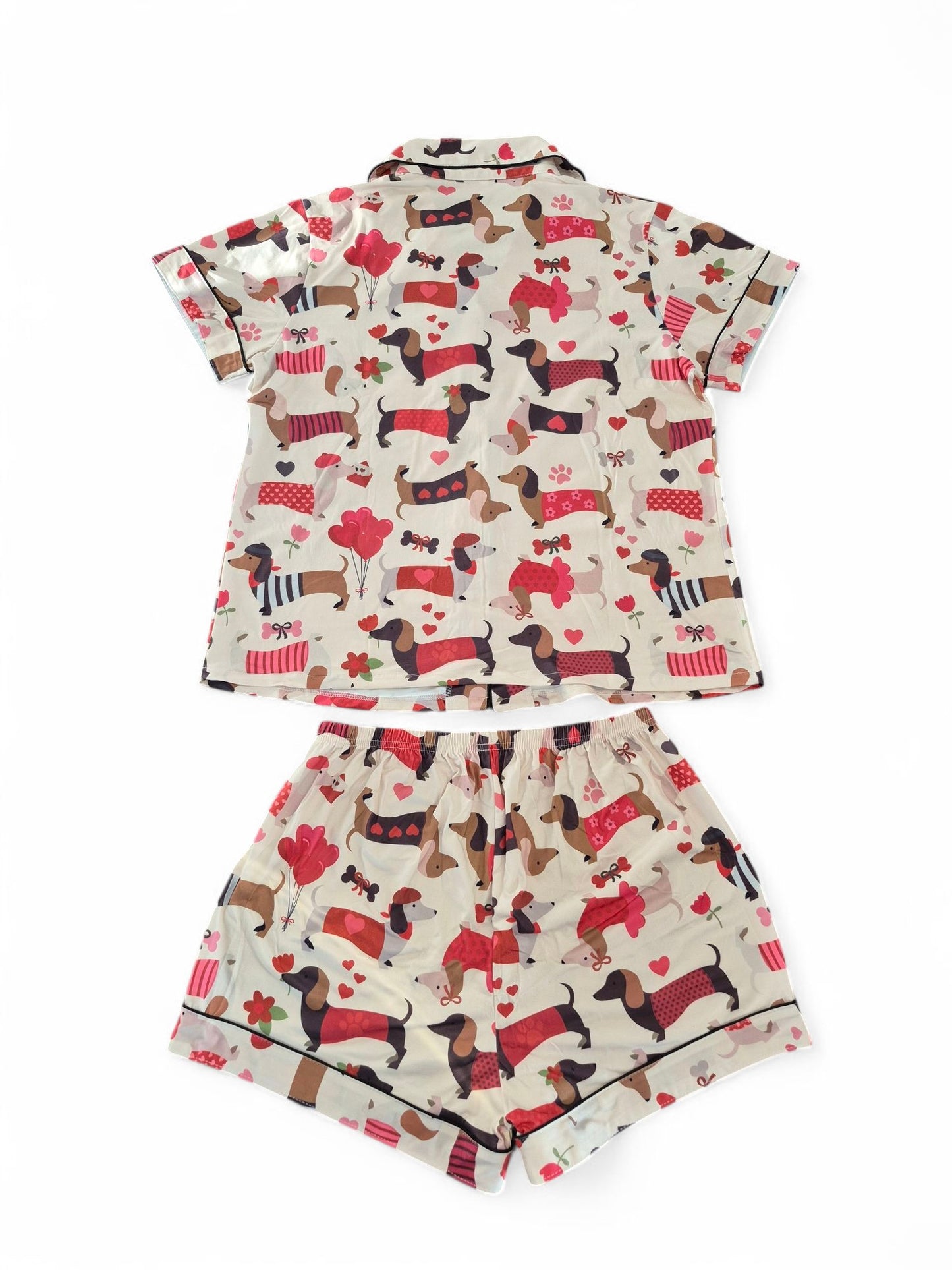 Teckel dames pyjama