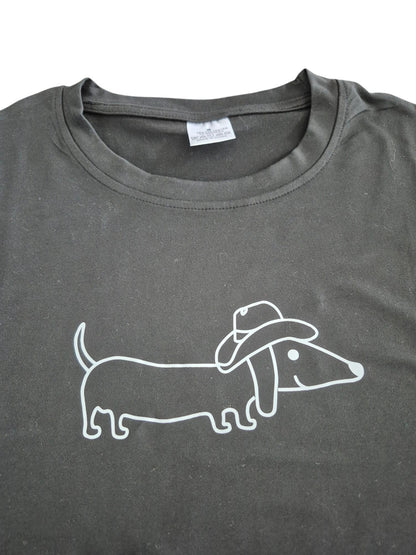 Dames t-shirt cowboyteckel