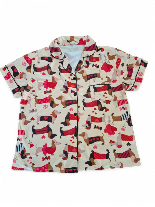 Teckel dames pyjama