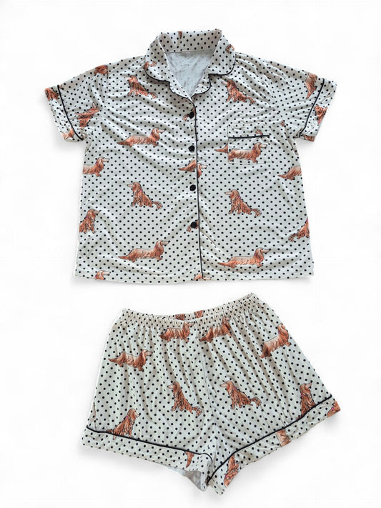 Langhaar dames pyjama