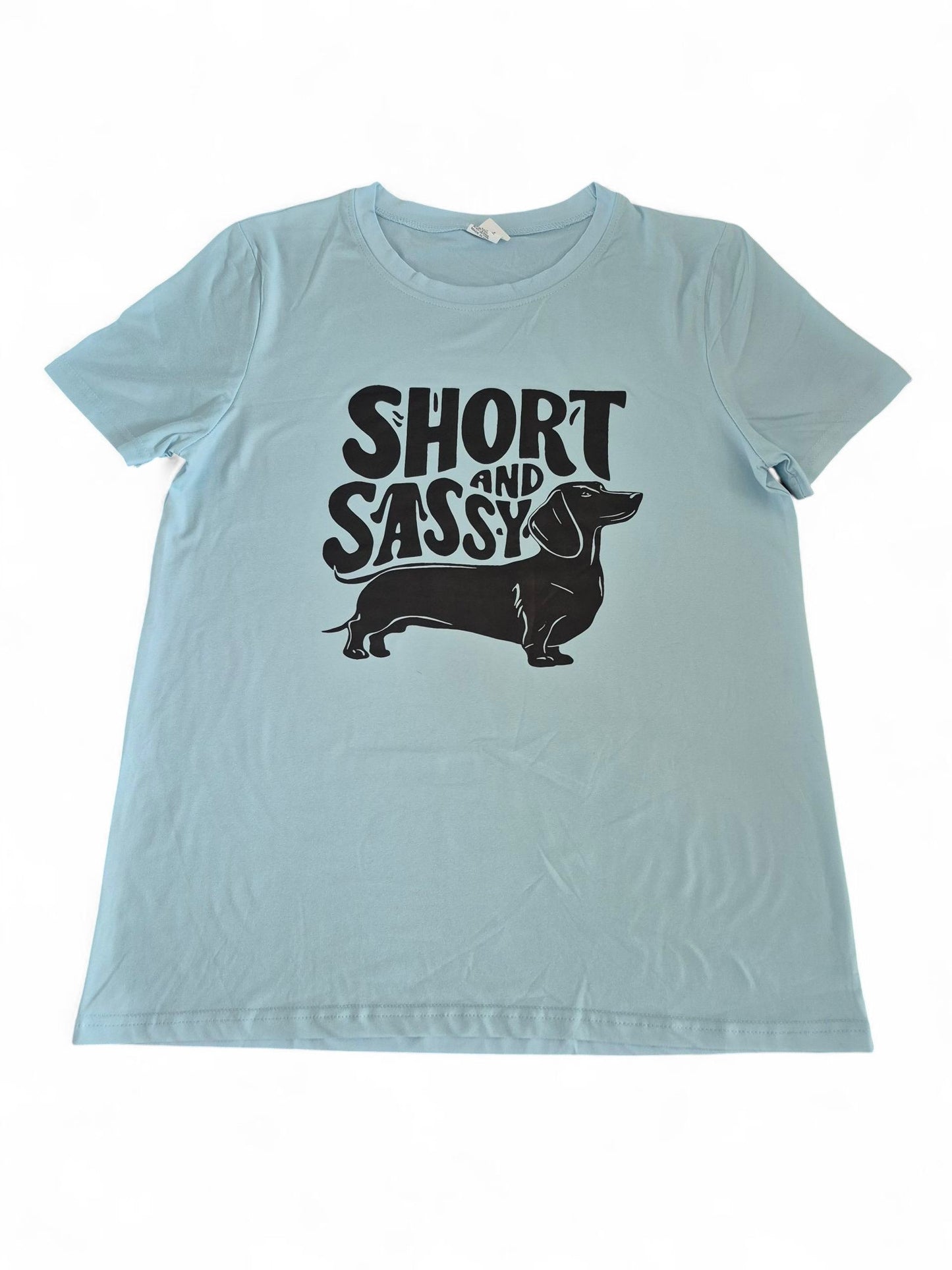 Dames t-shirt 'Short and Sassy'