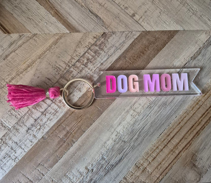 Dog Mom sleutelhanger