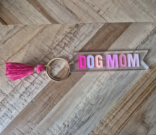 Dog Mom sleutelhanger