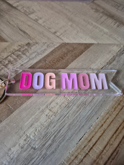 Dog Mom sleutelhanger