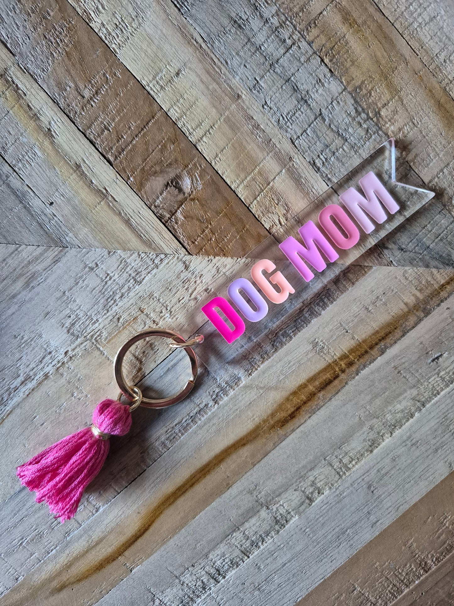 Dog Mom sleutelhanger
