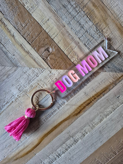 Dog Mom sleutelhanger
