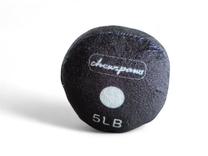 Hondenspeeltje dumbbell met squeaker (piep)
