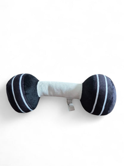 Hondenspeeltje dumbbell met squeaker (piep)