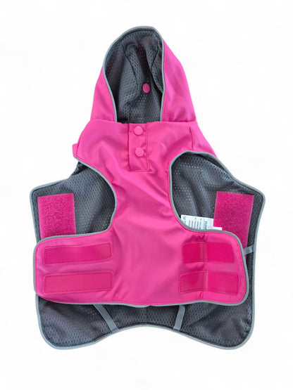 Teckel regenjas met capuchon
