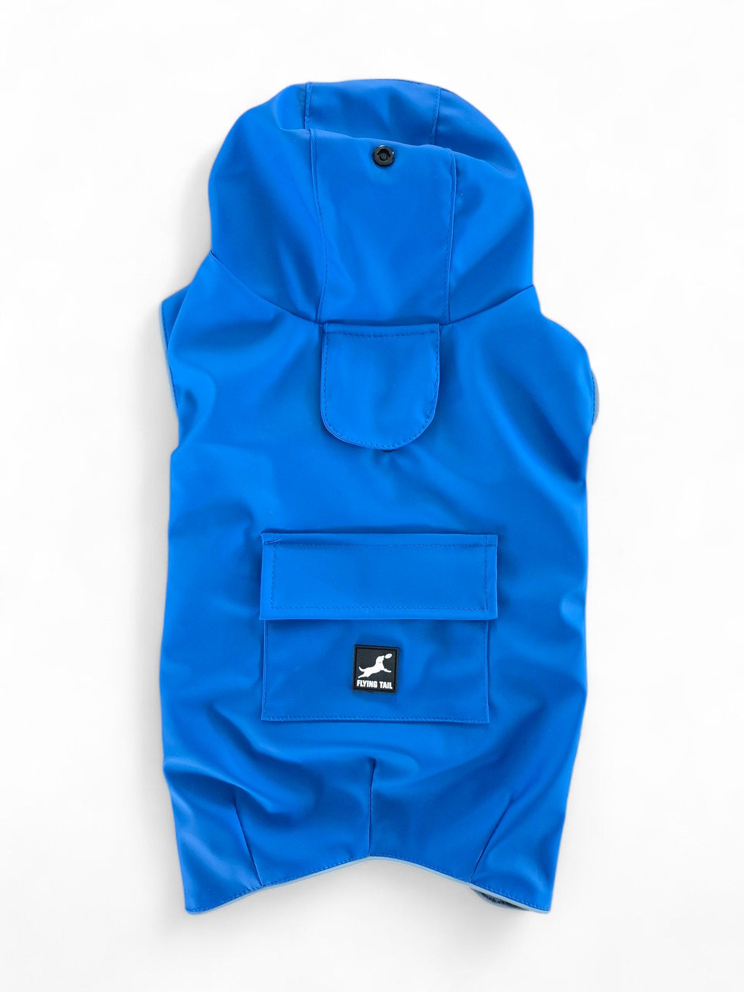 Teckel regenjas met capuchon