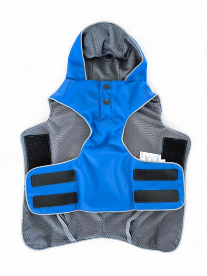 Teckel regenjas met capuchon