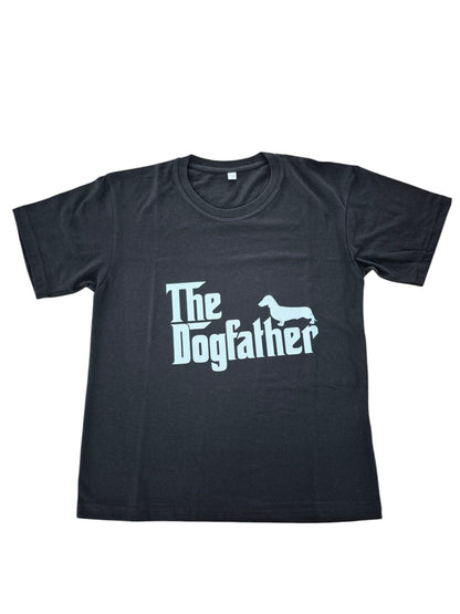 Heren t-shirt 'The Dogfather'