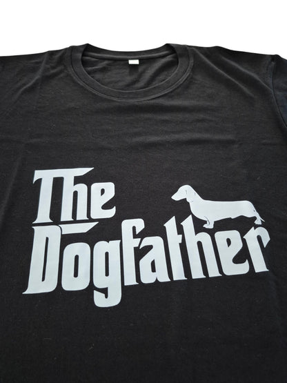 Heren t-shirt 'The Dogfather'