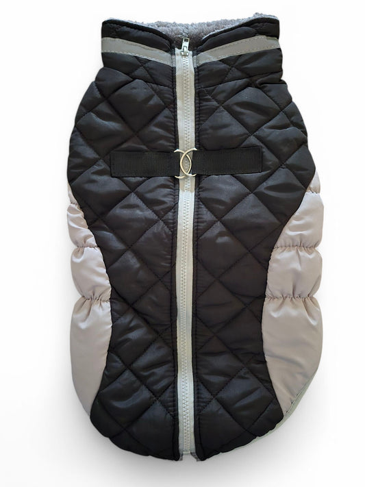 Comfortabele puppyjas voor de winter