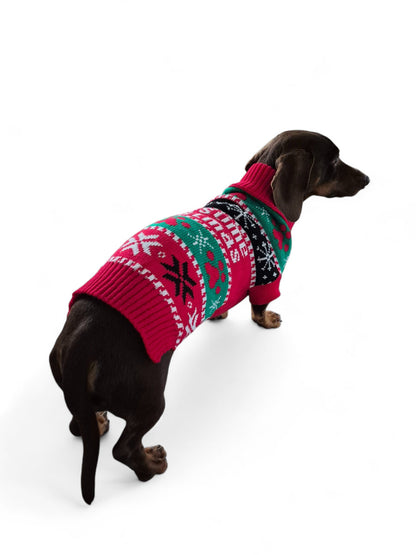 Honden kersttrui ´Pawsome Christmas´