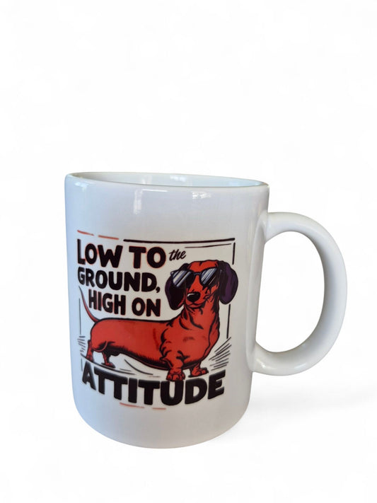 Koffiemok 'Low to the ground, high on attitude'