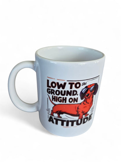 Koffiemok 'Low to the ground, high on attitude'