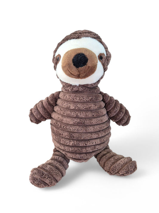 Hondenknuffel luiaard met squeaker (piep)