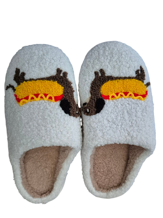 Pantoffels hotdog