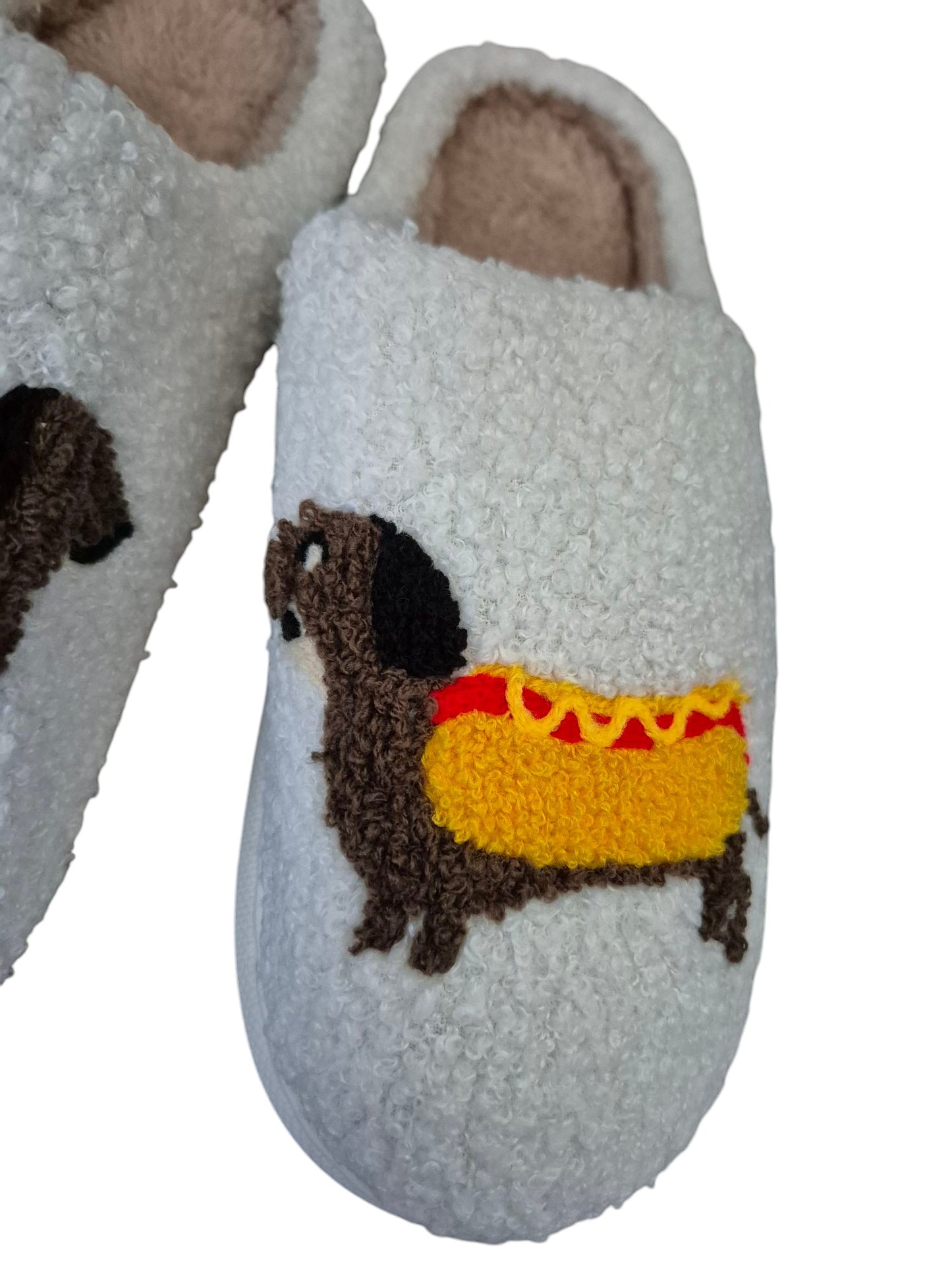 Pantoffels hotdog