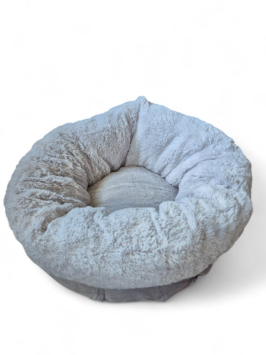 Pluchen hondenmandje (50 cm doorsnee totaal)