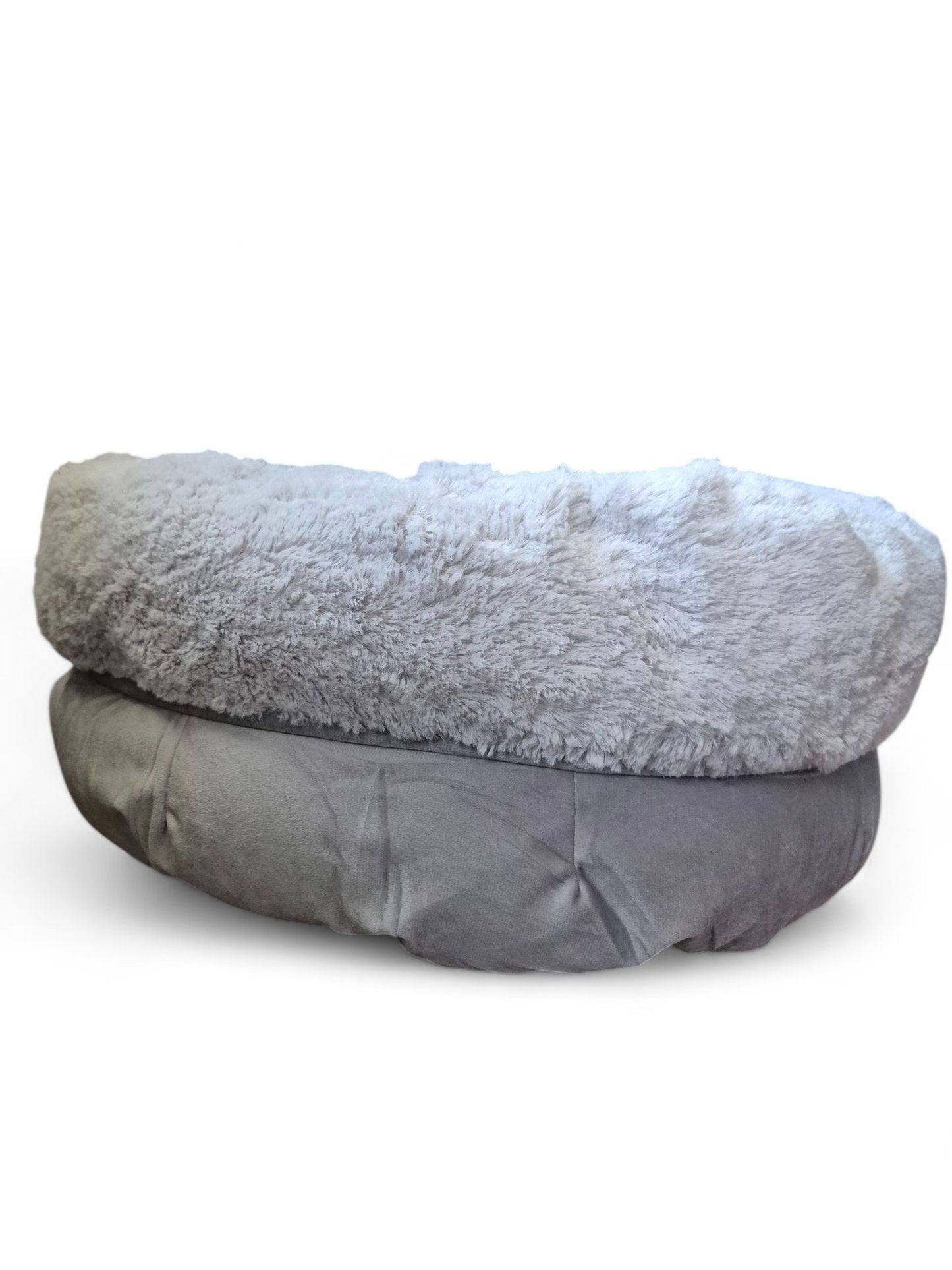 Pluchen hondenmandje (50 cm doorsnee totaal)