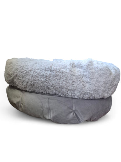 Pluchen hondenmandje (50 cm doorsnee totaal)