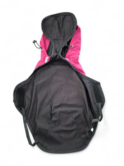 Teckel regenjas met capuchon