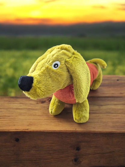 Superleuke teckel-knuffel met squeaker (piep)