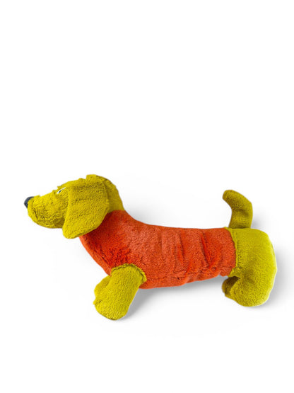 Superleuke teckel-knuffel met squeaker (piep)