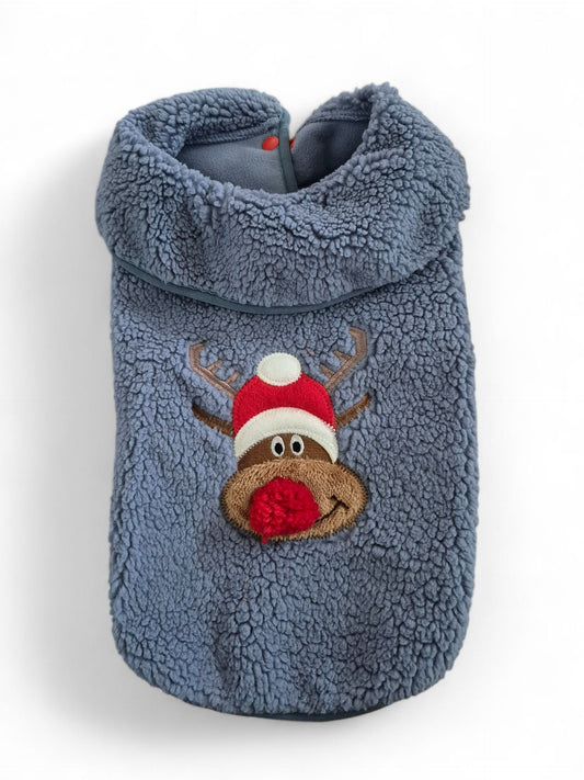 Kerstjasje voor je teckel met rendier