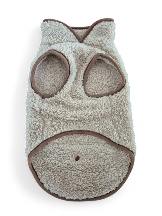 Heerlijk teddy truitje voor je teckel