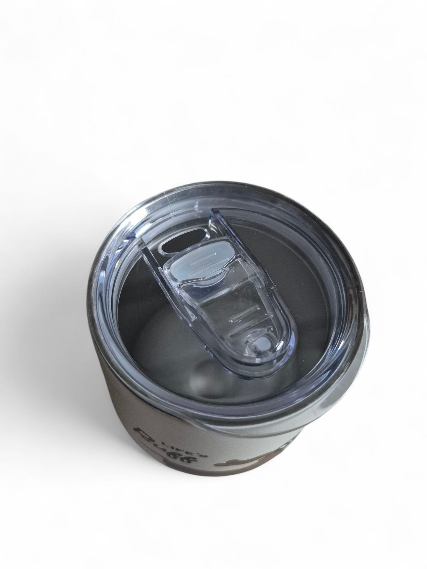 Thermos koffiemok 'Life's ruff, enjoy the ride'